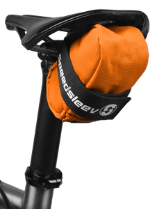 Orange mountain bike seat sales